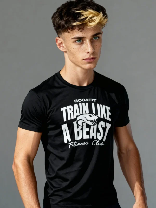 BOOAWEAR - A2 Camiseta Negra - Imagen 2